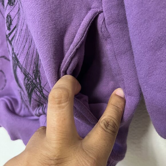 Disney Nightmare Before Christmas Embroidered Hoodie Jack & Sally Sweatshirt - Picture 8 of 10